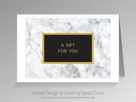 Marble greeting cards and cover background. vector