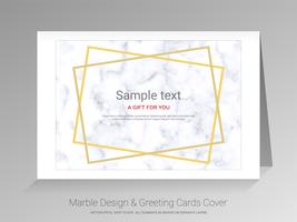 Marble greeting cards and cover background. vector