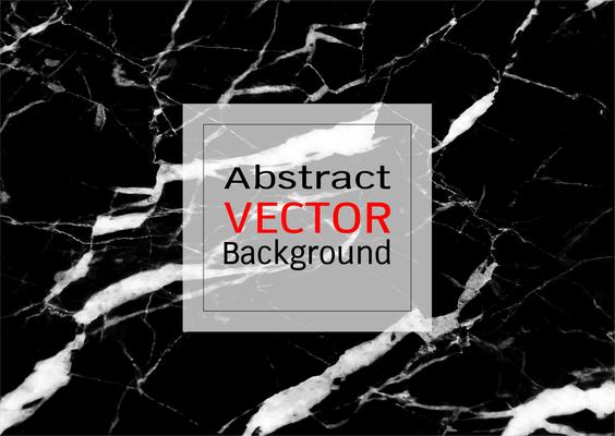 Vector black marble texture.