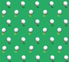 Golf ball background  vector