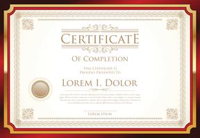 Certificado vector