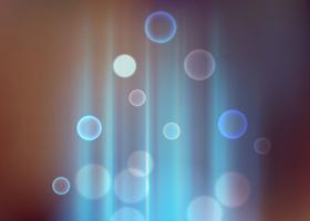 Aura Blue lights bokeh vintage beautiful vector