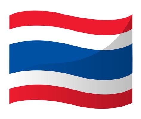 drapeau national thaïlande 3791913 Art vectoriel chez Vecteezy