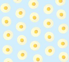 Fried egg pastel background vector