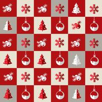 Christmas pattern vector