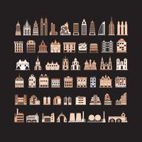 houses vector