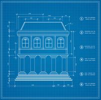 Blueprint vector