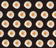 Fried Egg illustration background  vector