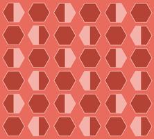 bee hive hexagon pastel cartoon background  vector