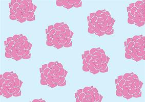 lovely flower pastel background vector