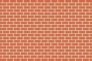 Abstract Background of Brown brick wall - Vector design 