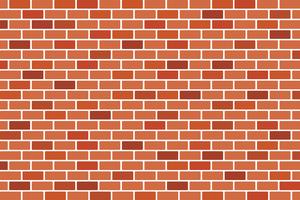 Abstract Background of Brown brick wall - Vector design 