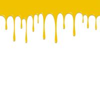 Paint Yellow color dropping, Color Droping Background vector illustration