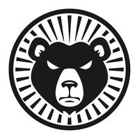 Grizzly bear claw vector illustration