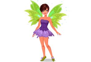 Little fairy vector