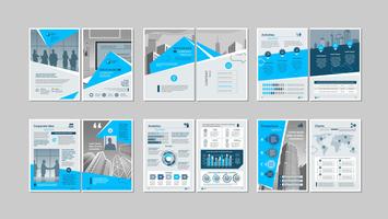 Brochure creative design.  vector