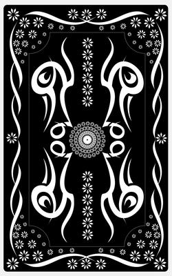 playing card back side