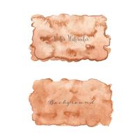 Abstract watercolor background. Watercolor element for card. Vector illustration.