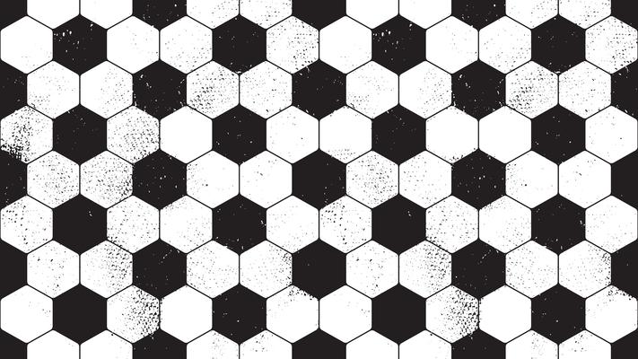 Football Grunge Seamless Pattern