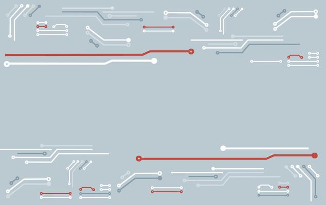 abstract circuit board technology line background