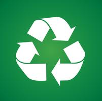 reciclar icono símbolo vector illustration