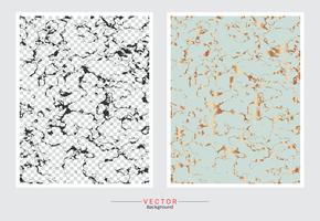 Marble with golden texture background. vector