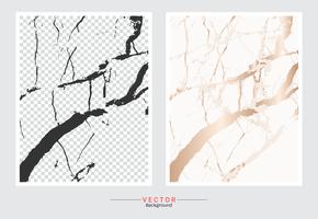 Gold marble cover background. vector