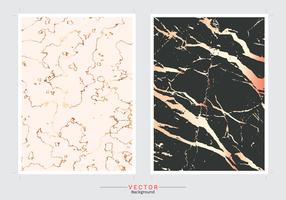 Gold marble cover background. vector