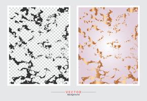 Rose gold marble texture background. vector