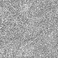 Fingerprint seamless background on square shape. vector