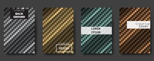 Modern abstract covers set. Colorful poster background, vector design.