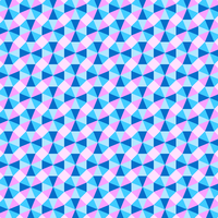 Pastel Geometric Optical Background vector