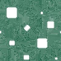 EPS vector motherboard abstract seamless background.