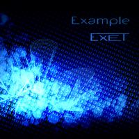 Illustration blue abstract background, eps10 vector