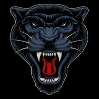 Vector illustration of panther.
