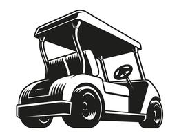 Vector de carrito de golf