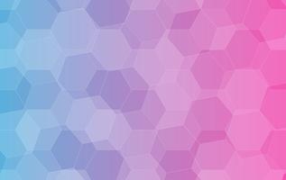 vector light blue and pink  low polygon crystal background - abstract geometric background