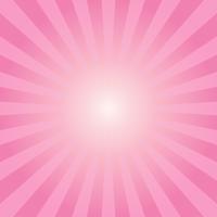 Abstract sunbeams pink rays background - Vector illustration