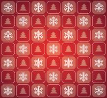 Christmas background pattern vector illustration