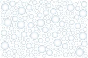 droplet of rainwater , water drops on white background vector illustration