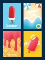 Cartel de verano Vector Pack