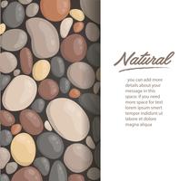 modern style close up round stone background and space for write wallpaper vector illustration