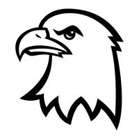 Eagle Cartoon Head vector