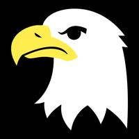 Eagle Cartoon Head vector