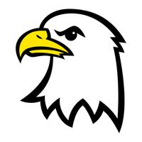 Eagle Cartoon Head vector