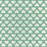 Vector Seamless Grunge Heart Pattern