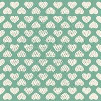 Vector Seamless Grunge Heart Pattern