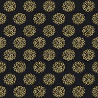 Vector Seamless Hand Drawn Tribal Boho Style PatternBasic RGB