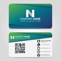 Vector Business Card Modern Design Template