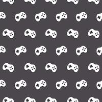 Vector Seamless Game Controller Pattern